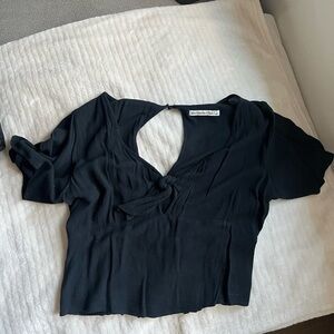 Abercrombie & Fitch Elegant Black Blouse